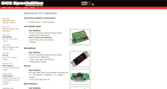 Desktop Screenshot of dccspecialties.com