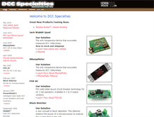 Tablet Screenshot of dccspecialties.com